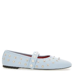 "RYDER" BALLERINA WITH STUDS