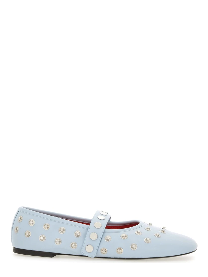 "RYDER" BALLERINA WITH STUDS