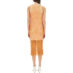 MESH AND SEQUIN DRESS