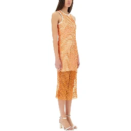 MESH AND SEQUIN DRESS