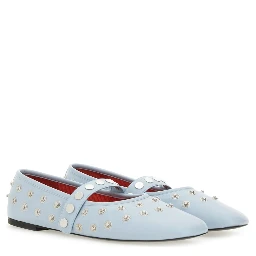 "RYDER" BALLERINA WITH STUDS