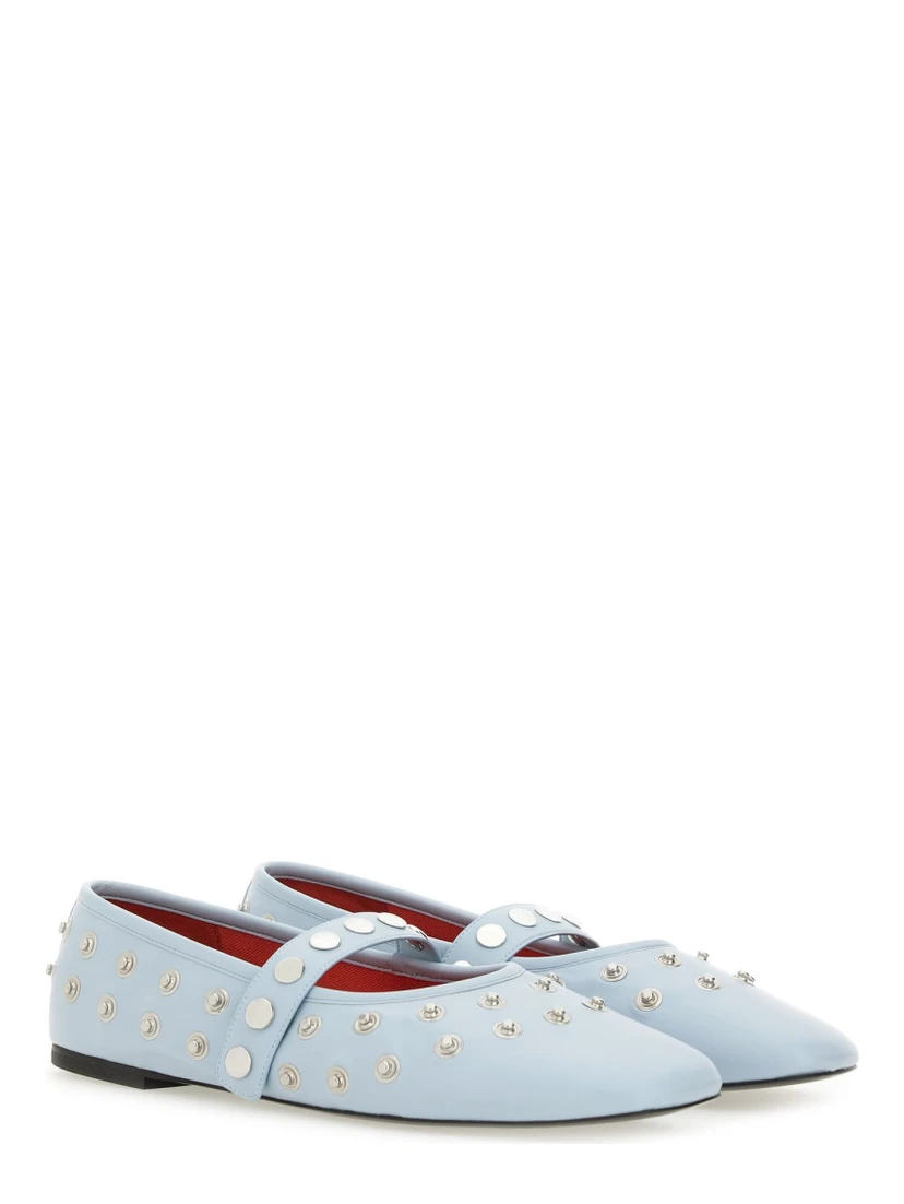 "RYDER" BALLERINA WITH STUDS