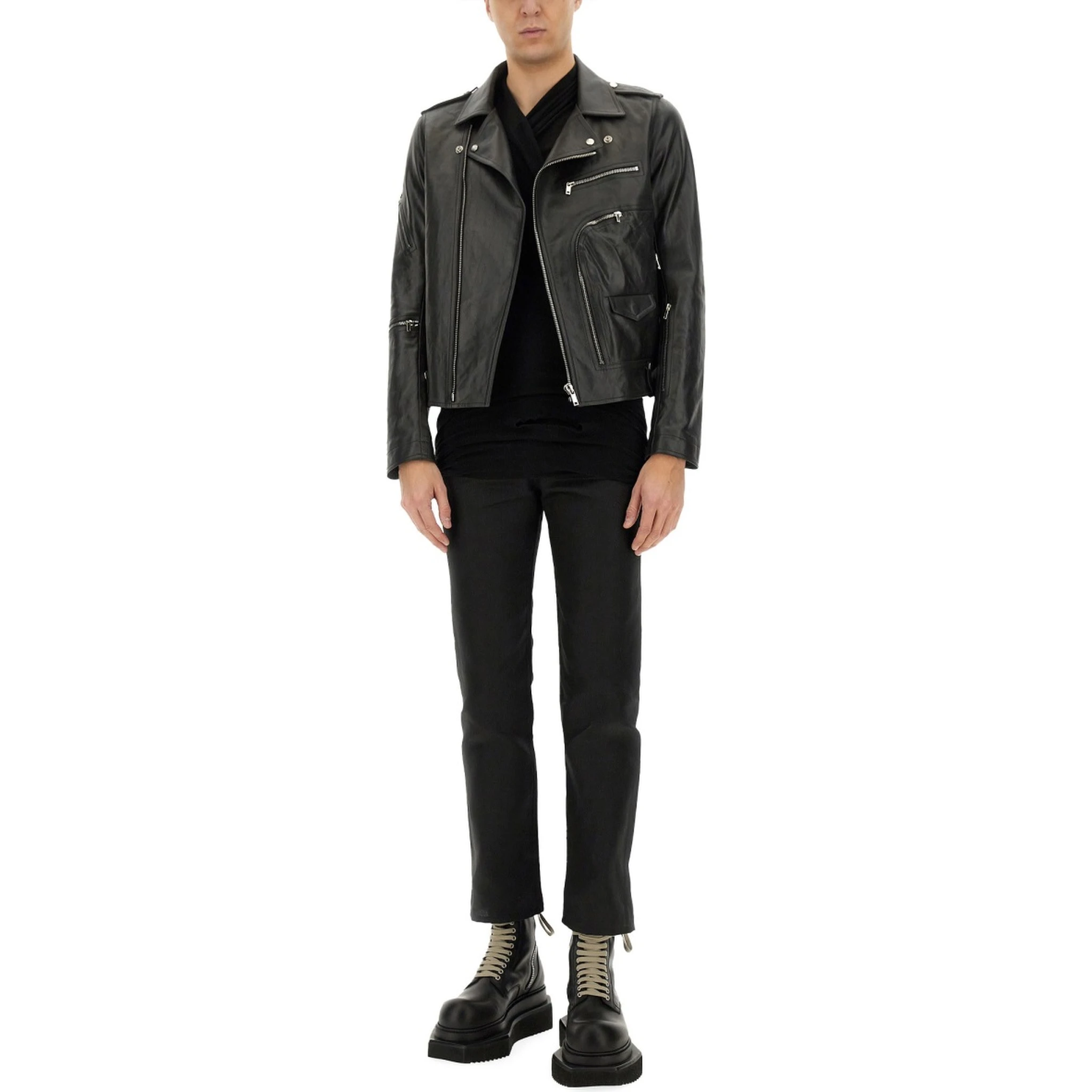 LEATHER BAUHAUS JACKET