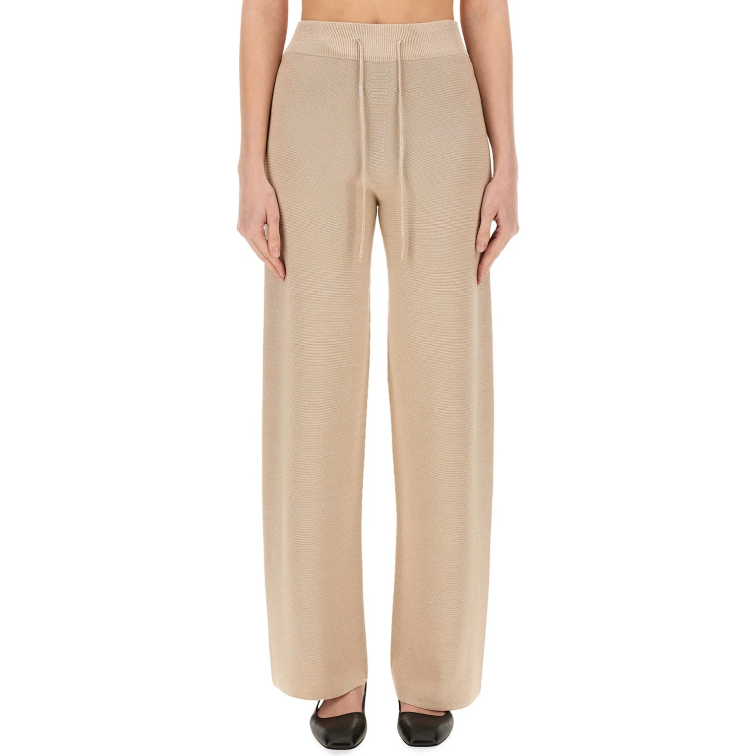 ORGANIC COTTON AND LUREX PANTS