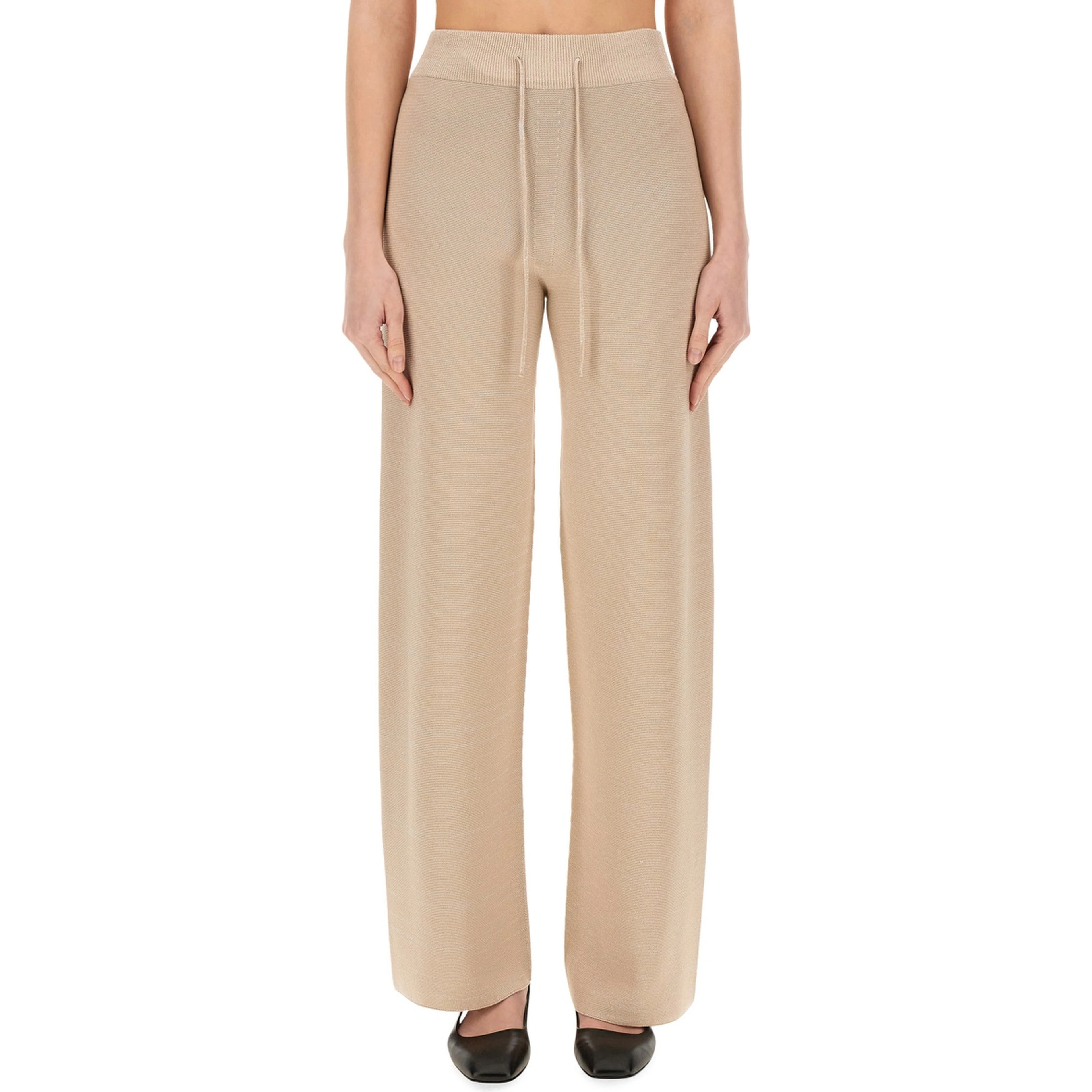 ORGANIC COTTON AND LUREX PANTS
