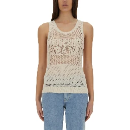 MESH TOP WITH LOGO