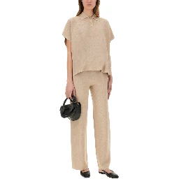 ORGANIC COTTON AND LUREX PANTS
