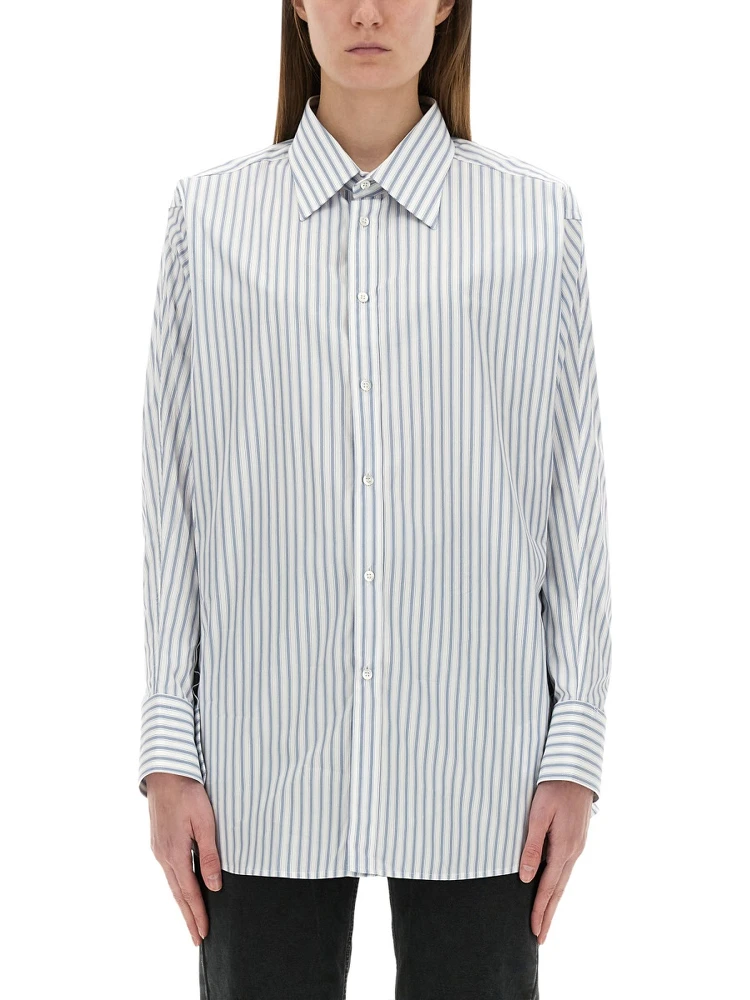 STRIPED COTTON SHIRT