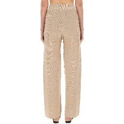 ORGANIC COTTON AND LUREX PANTS