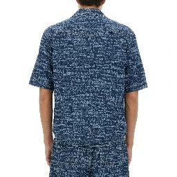 DENIM BOWLING SHIRT