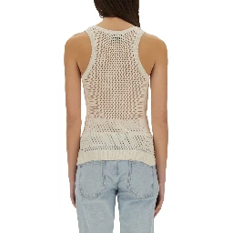 MESH TOP WITH LOGO