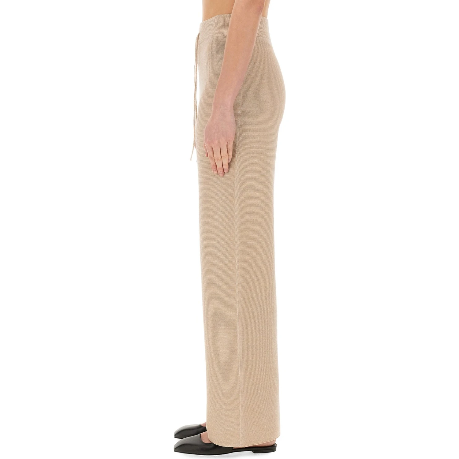 ORGANIC COTTON AND LUREX PANTS