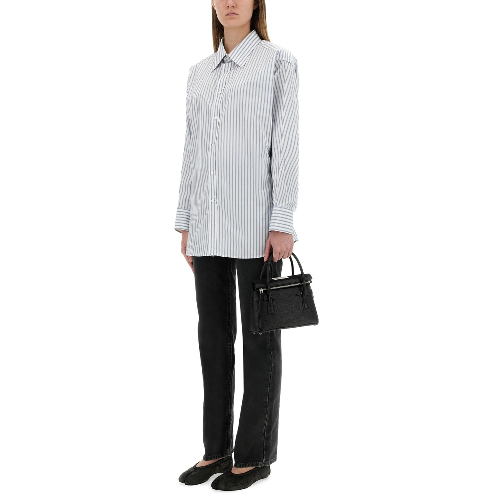 STRIPED COTTON SHIRT