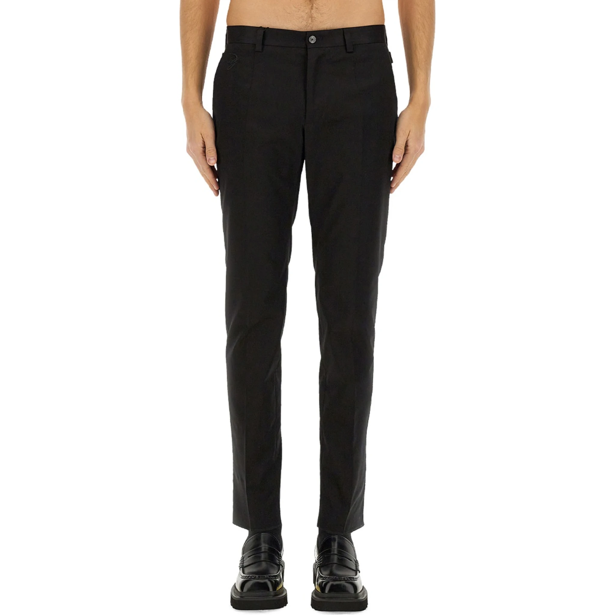 COTTON TAILORED PANTS