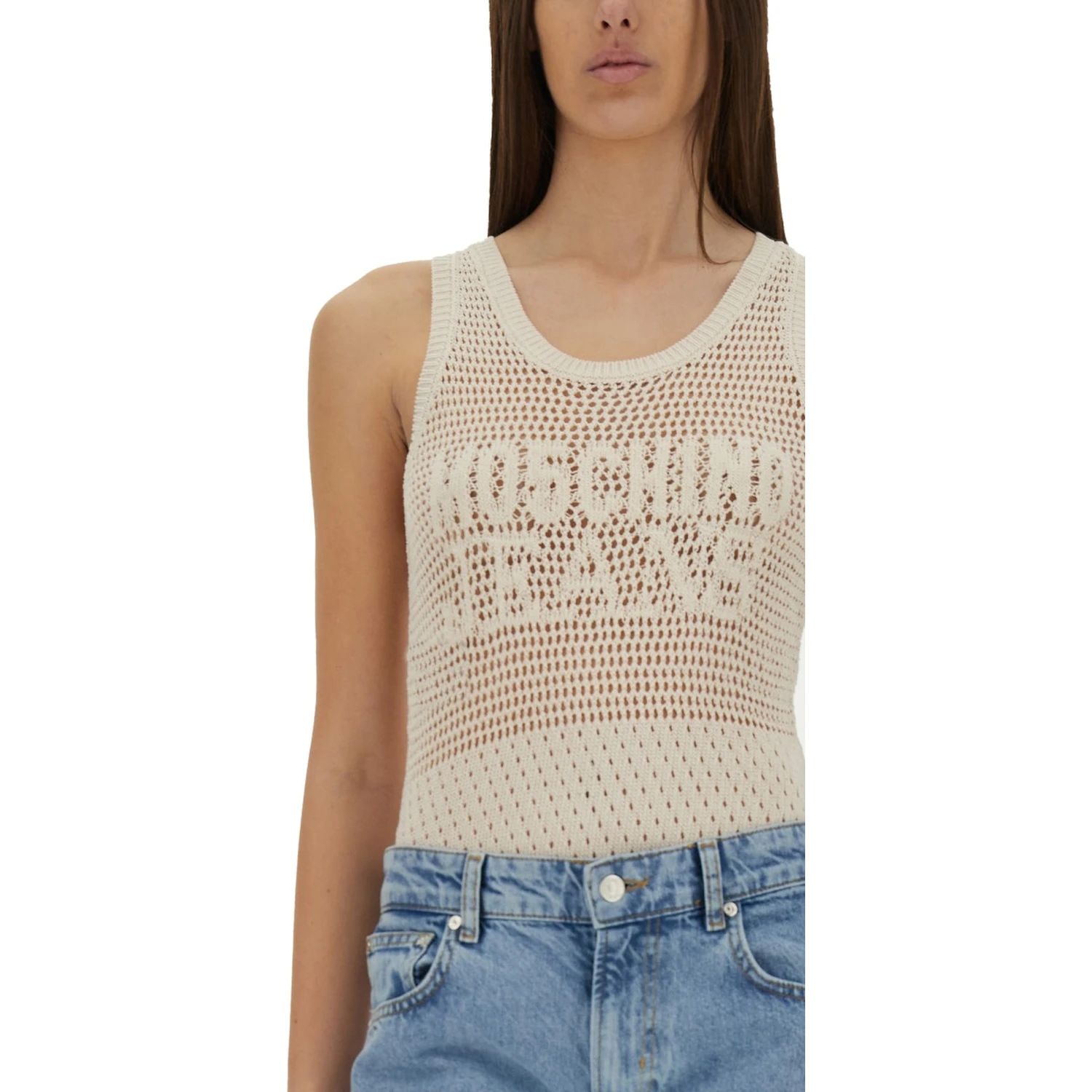 MESH TOP WITH LOGO