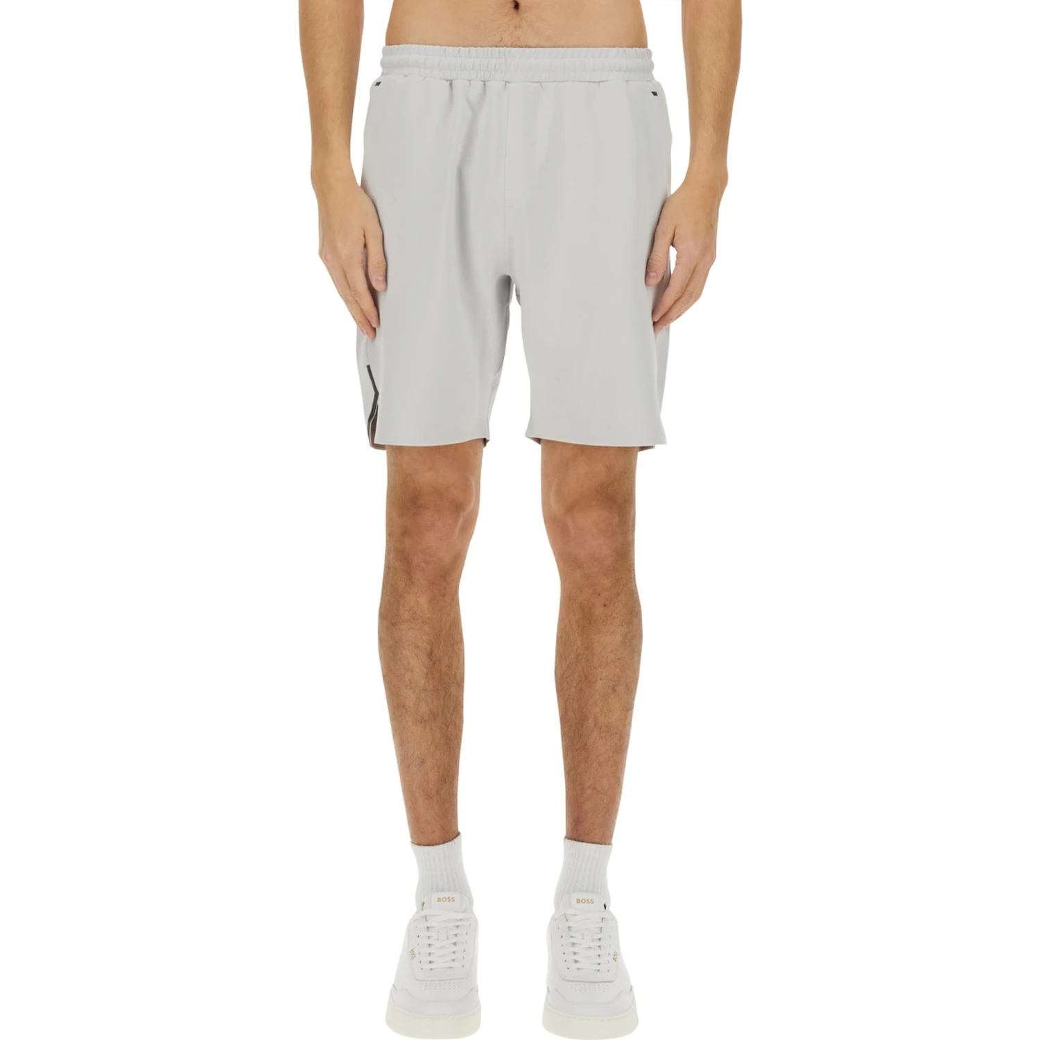 TECHNICAL FABRIC BERMUDA SHORTS