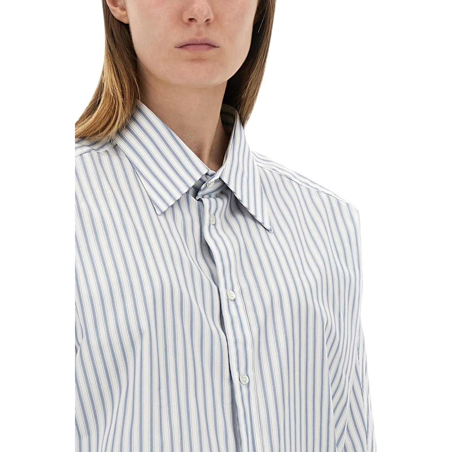 STRIPED COTTON SHIRT
