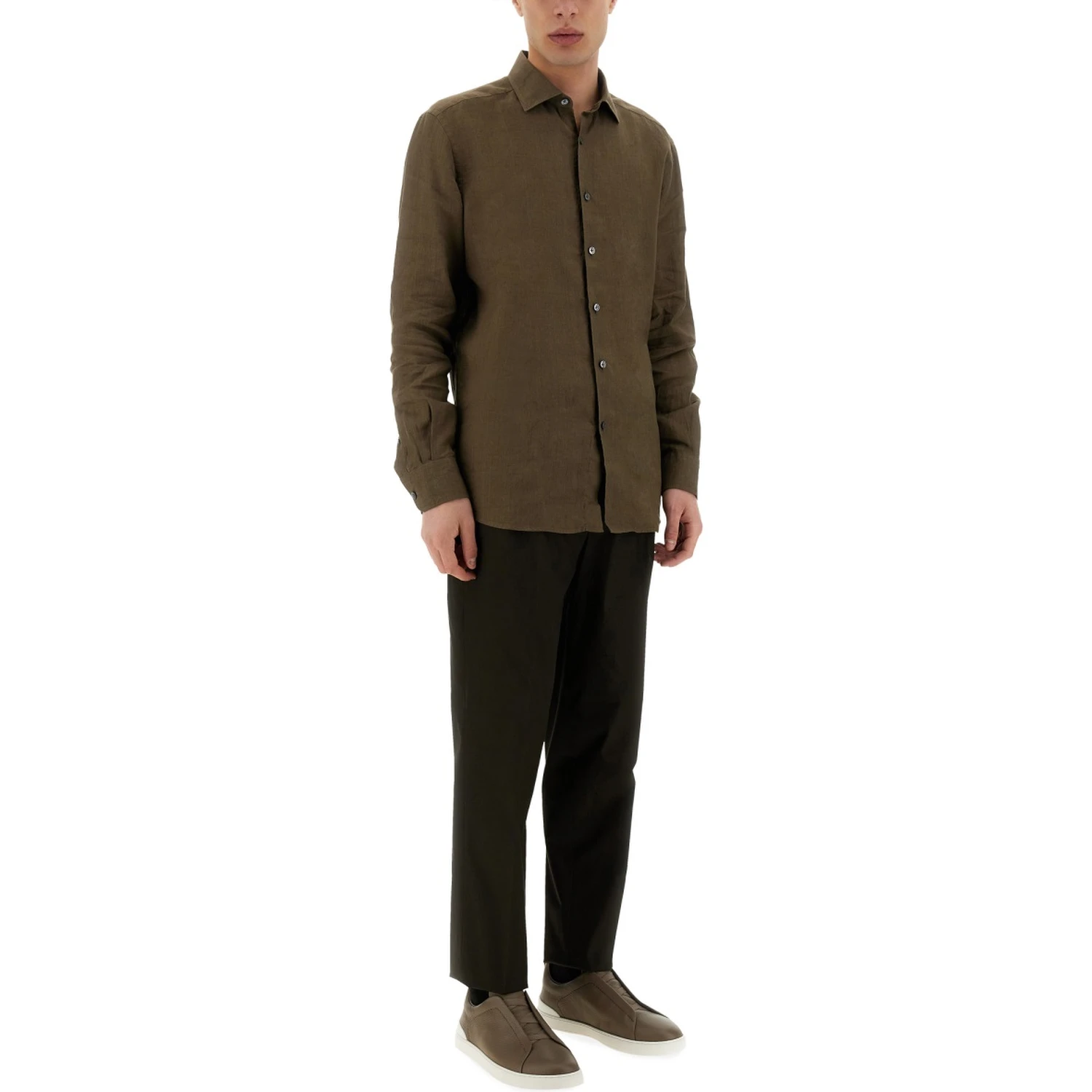 PANTS WITH PLEAT