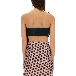 "TWISTED POLKA DOTS" TOP