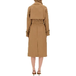 DOUBLE-BREASTED TRENCH COAT