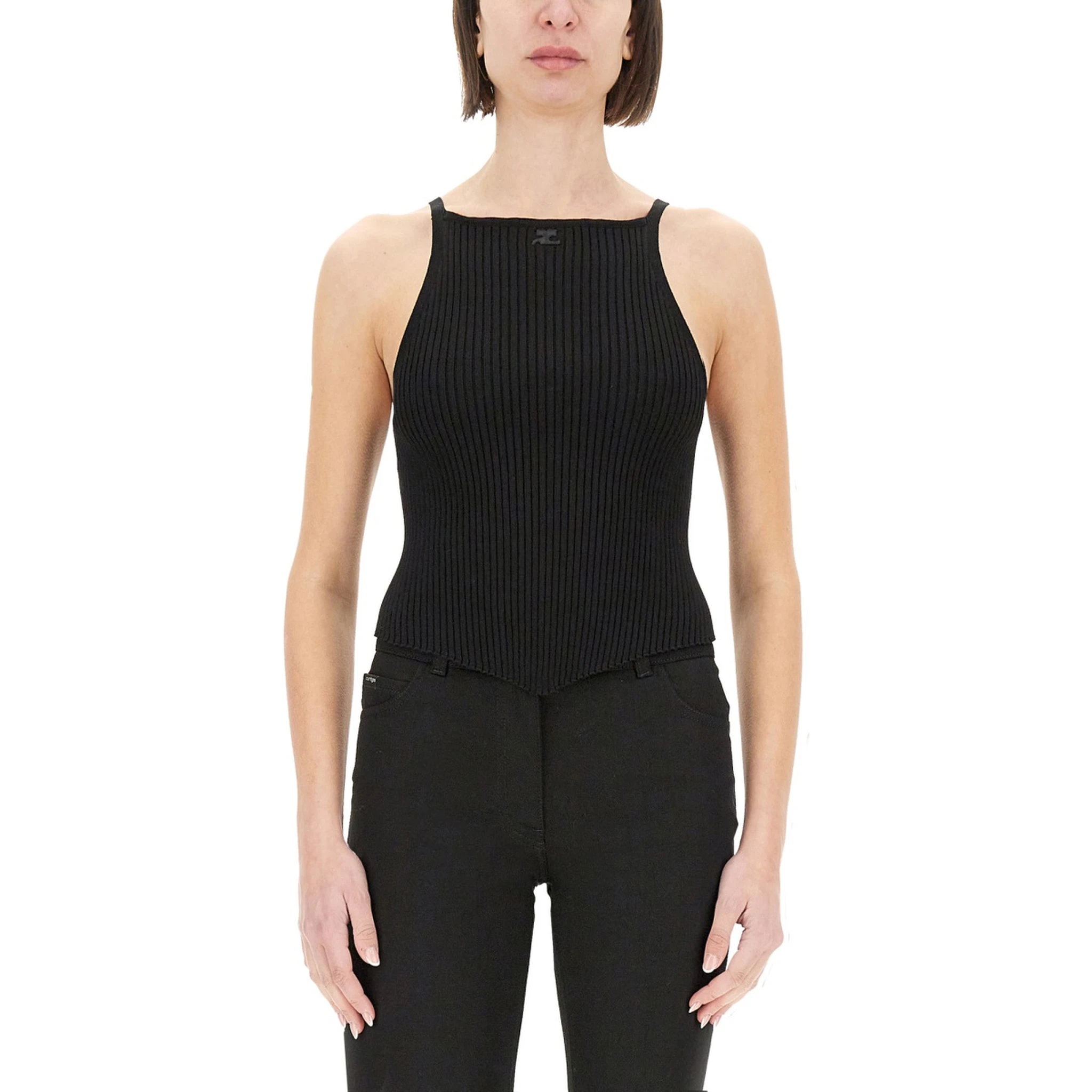 RIBBED TANK TOP