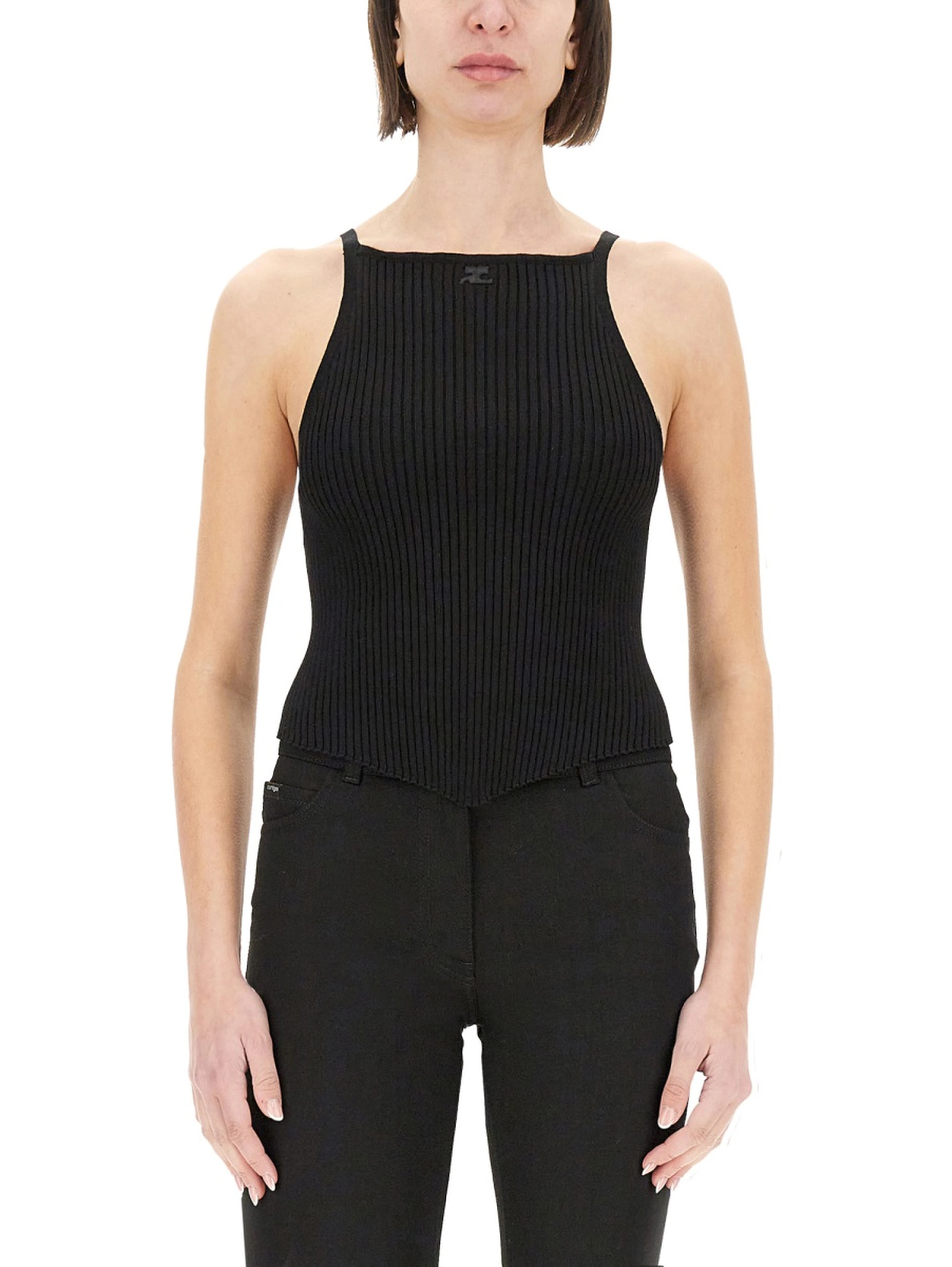 RIBBED TANK TOP