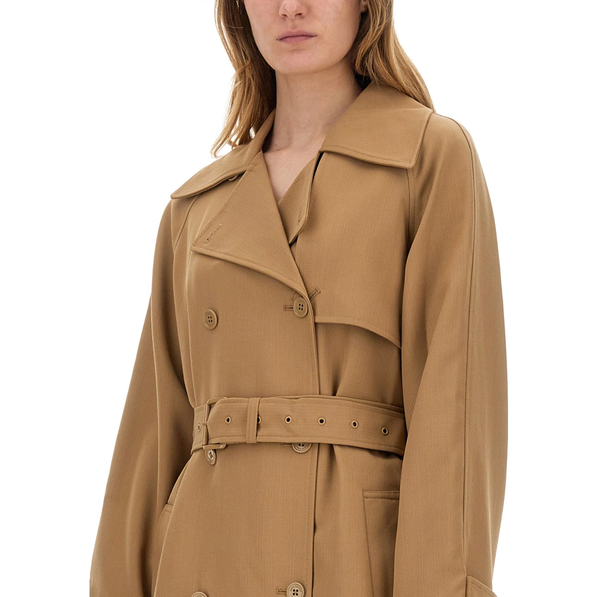 DOUBLE-BREASTED TRENCH COAT