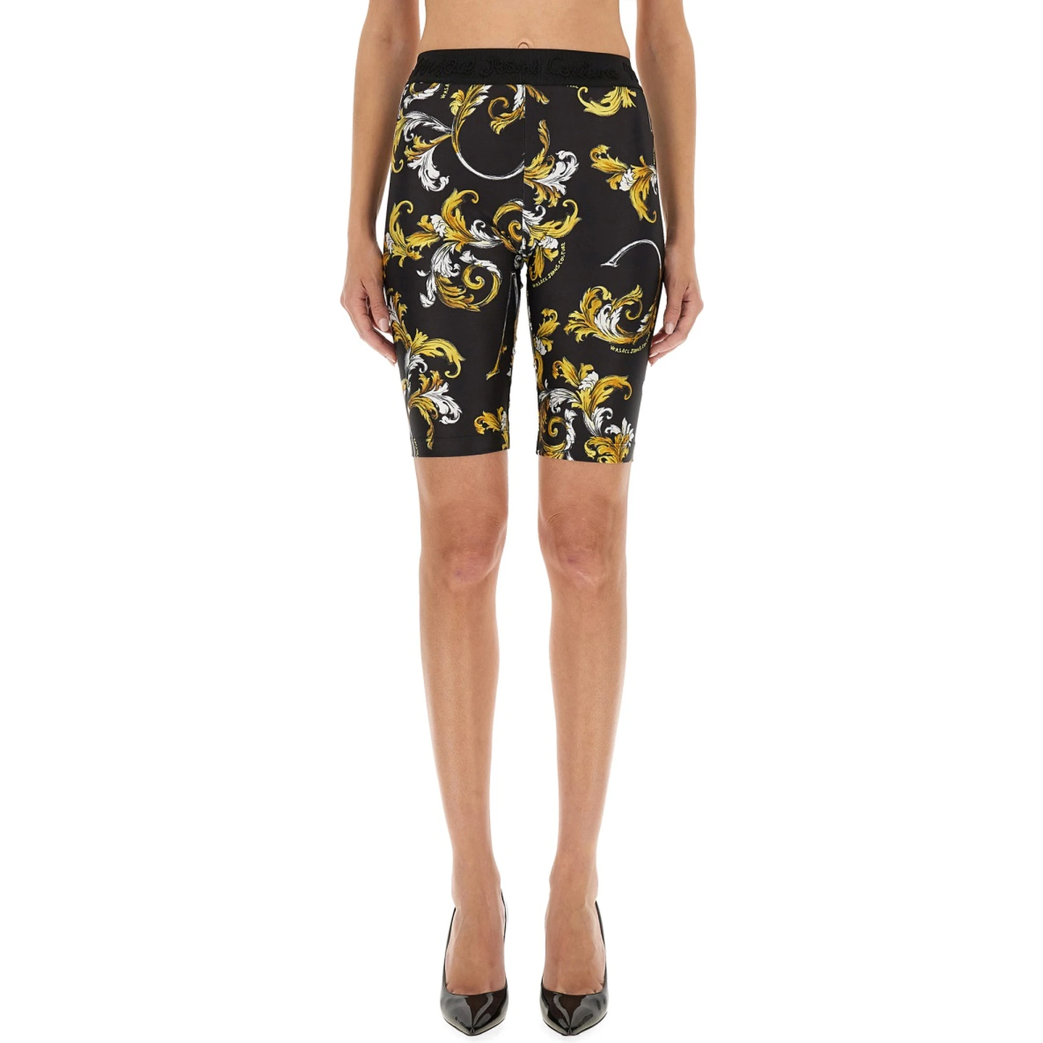 "OUTLINE BAROQUE" CYCLING SHORTS