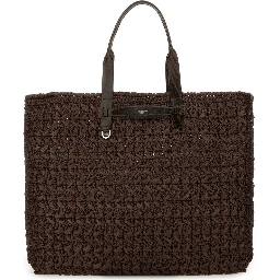 WOVEN MESH SHOPPING BAG