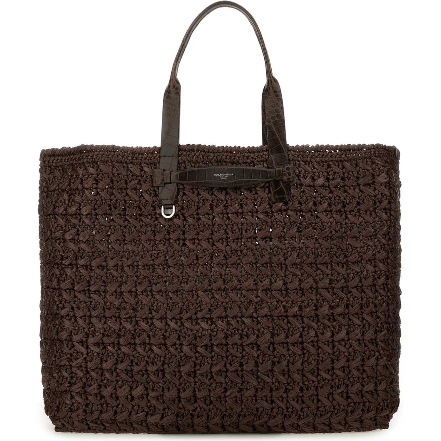 WOVEN MESH SHOPPING BAG