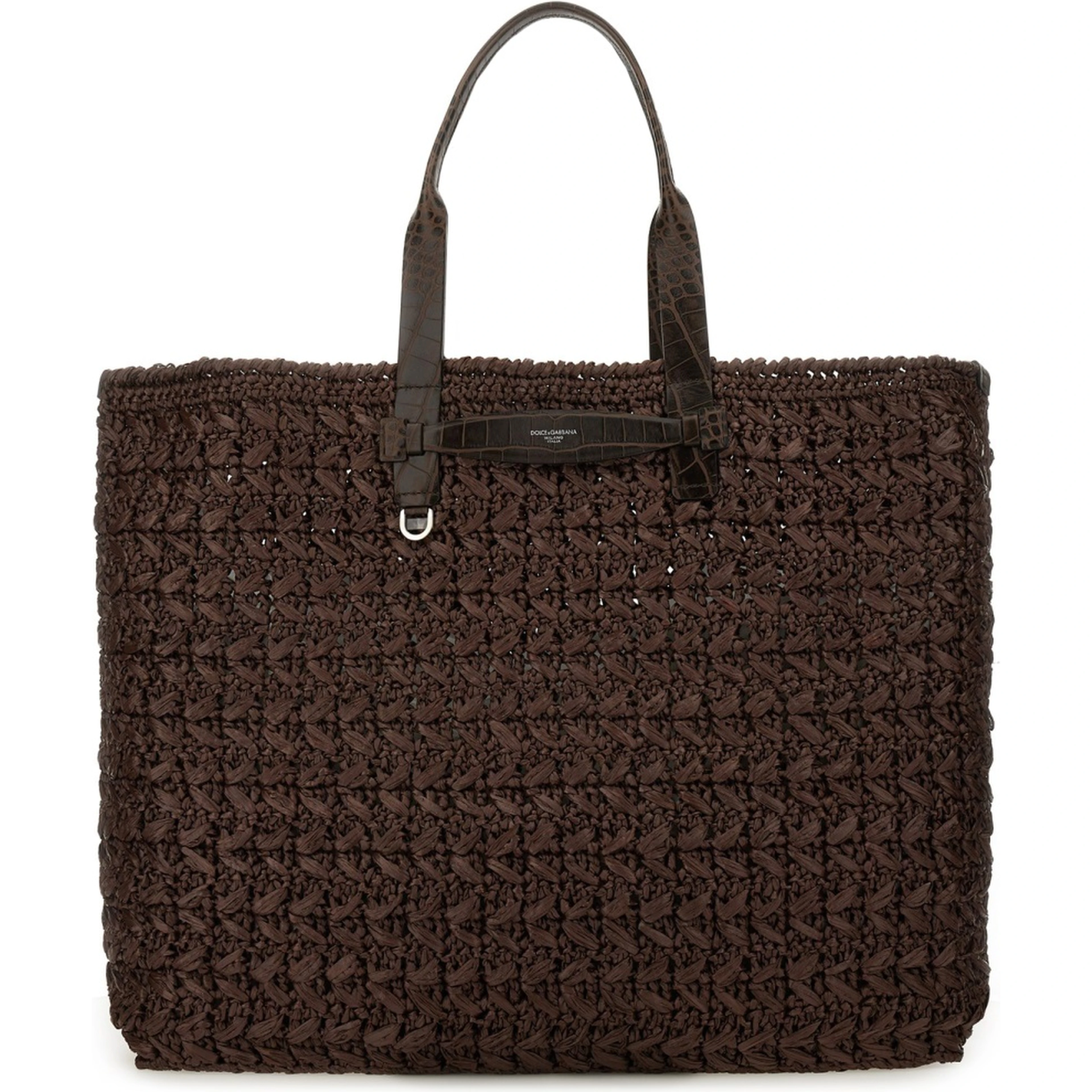 WOVEN MESH SHOPPING BAG