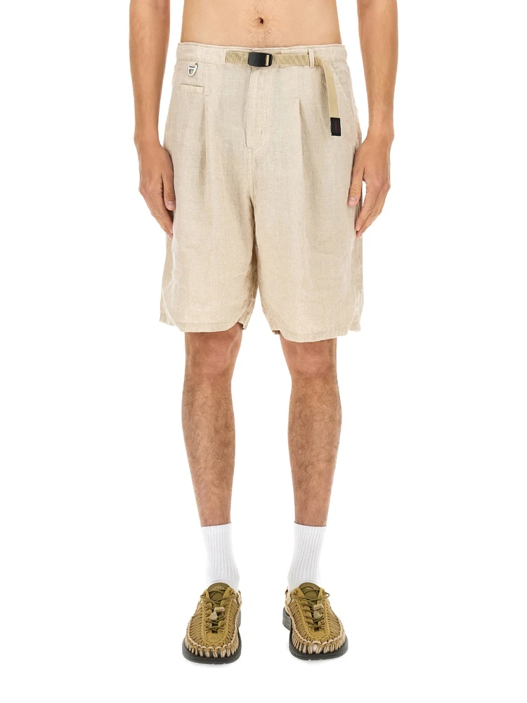 LINEN SHORTS