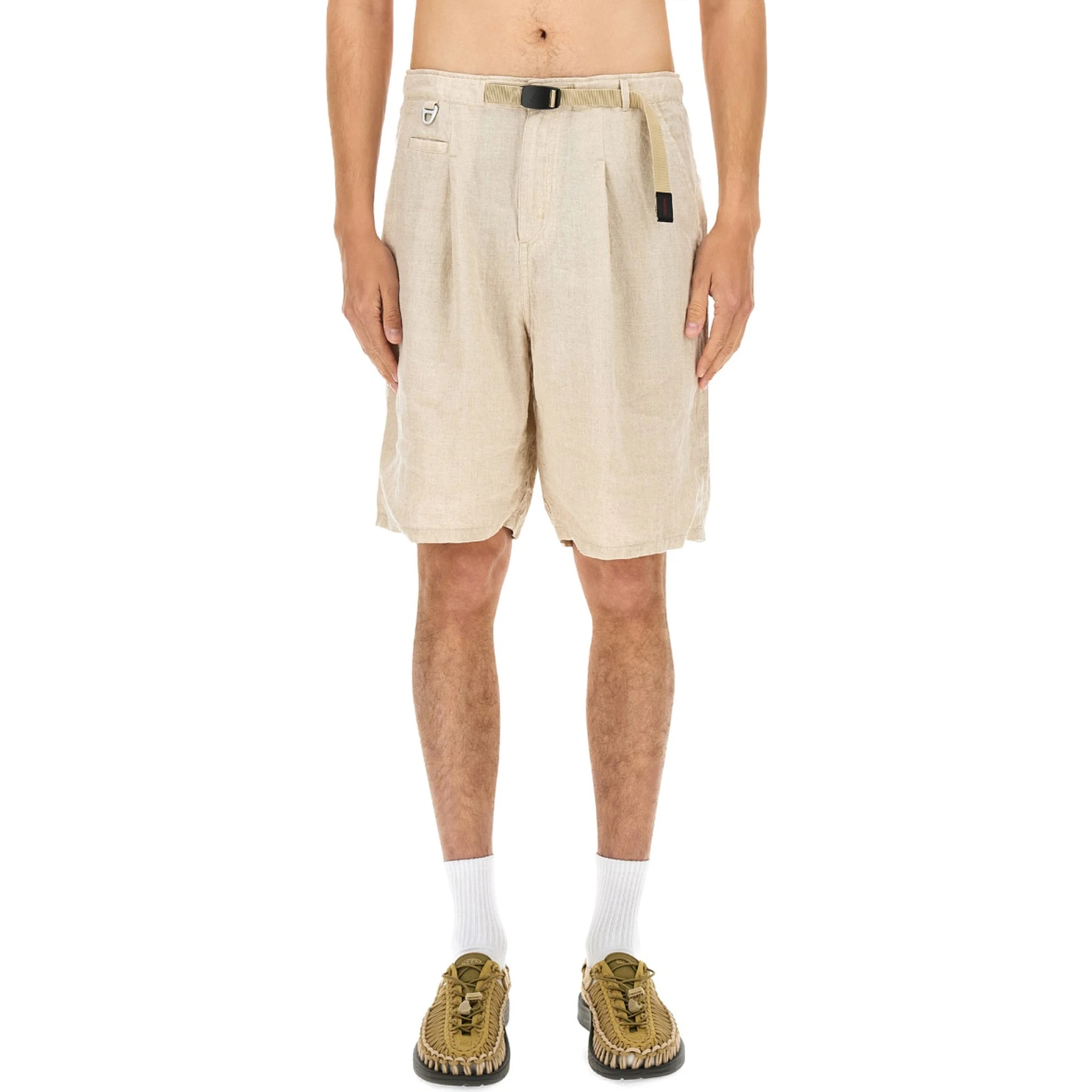LINEN SHORTS