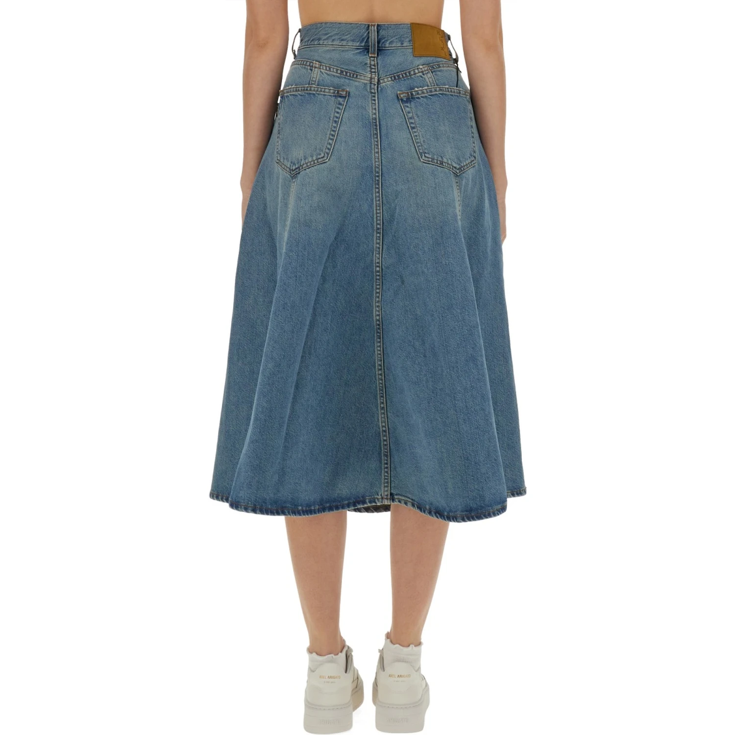 "SERENITY" MIDI SKIRT
