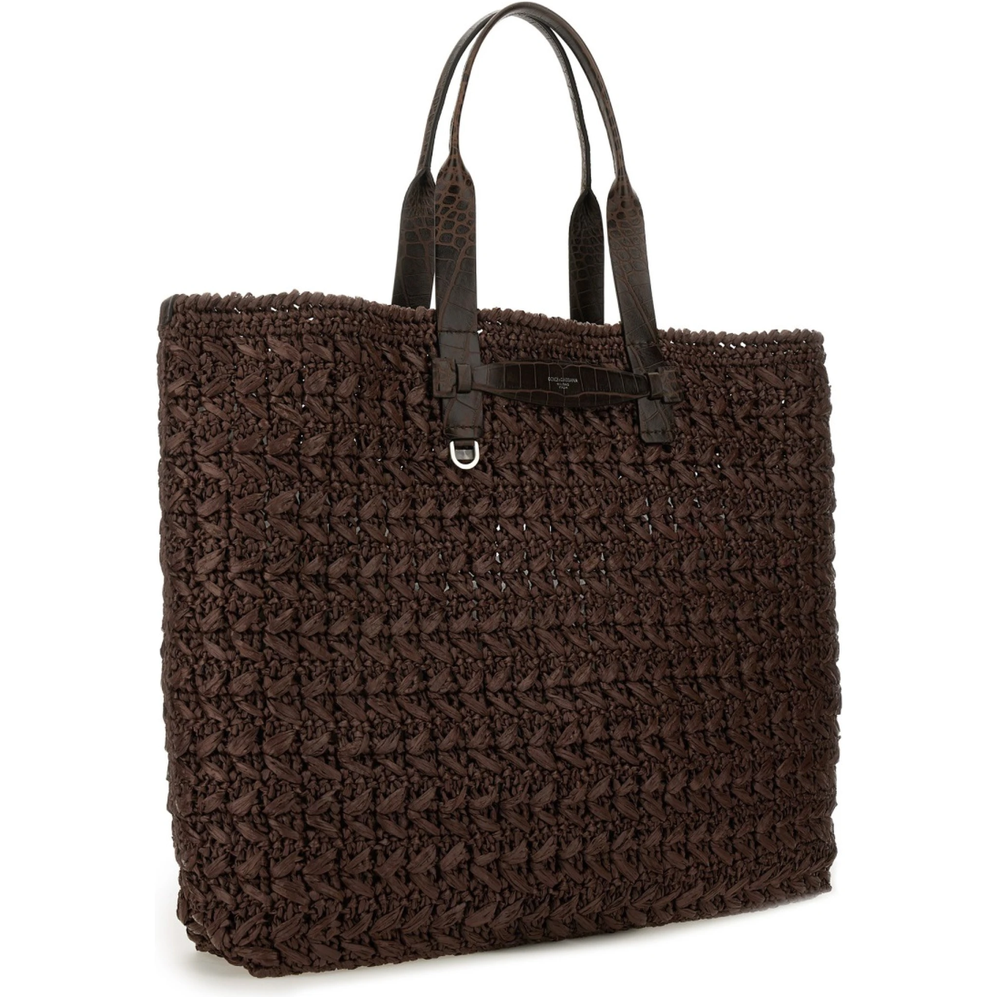 WOVEN MESH SHOPPING BAG