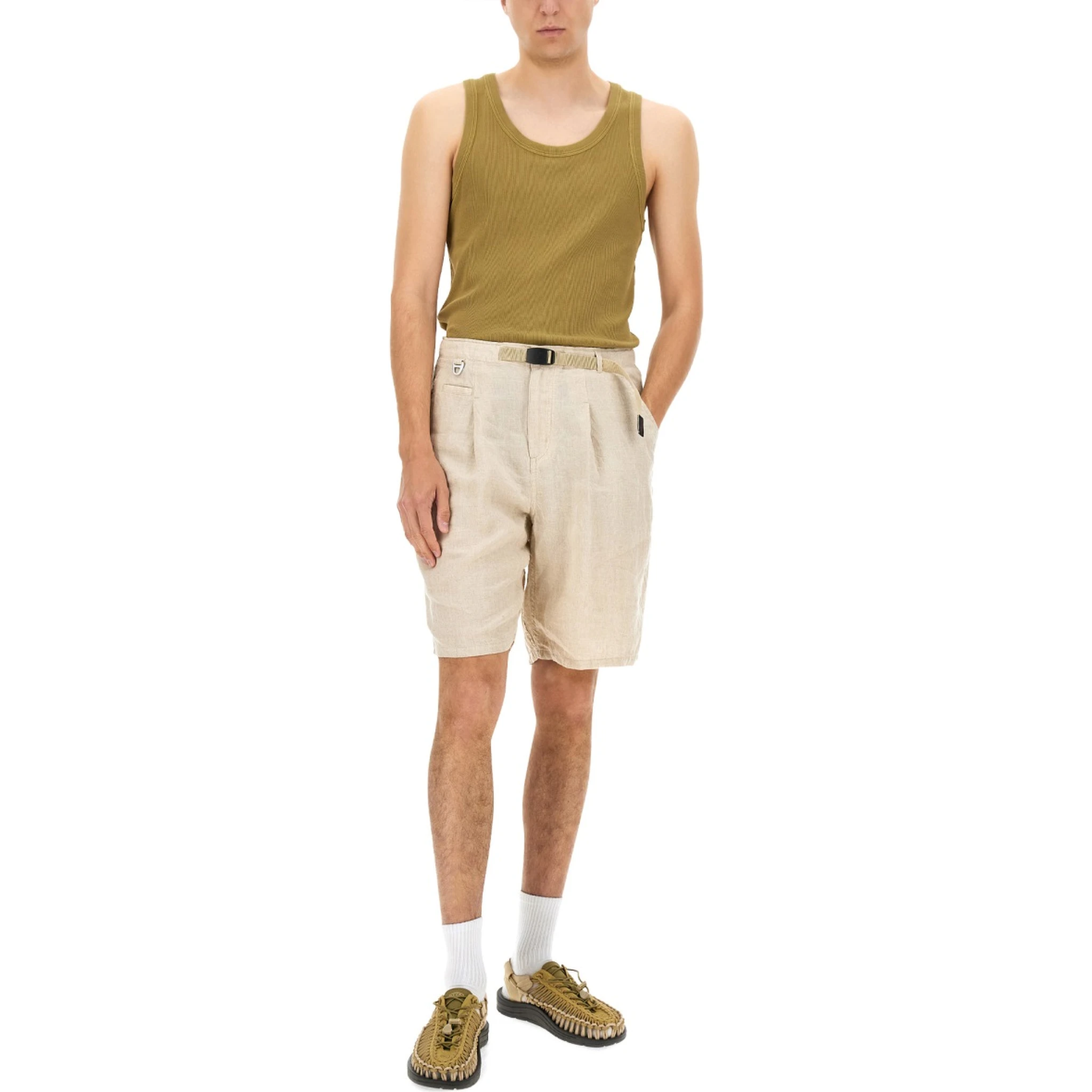 LINEN SHORTS