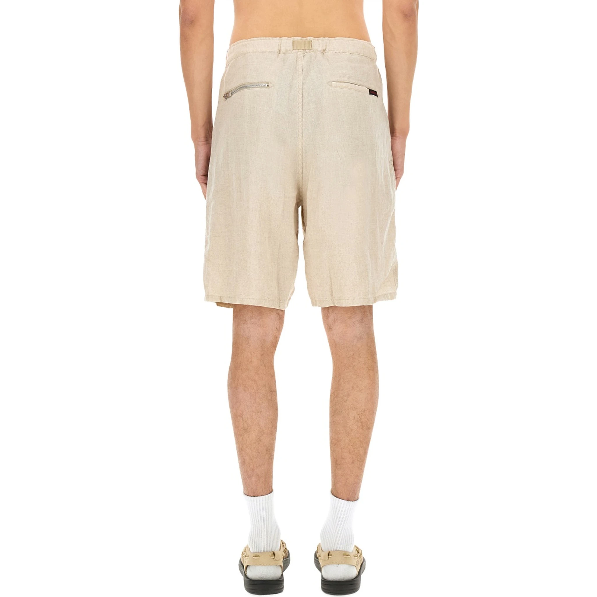 LINEN SHORTS