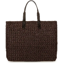 WOVEN MESH SHOPPING BAG