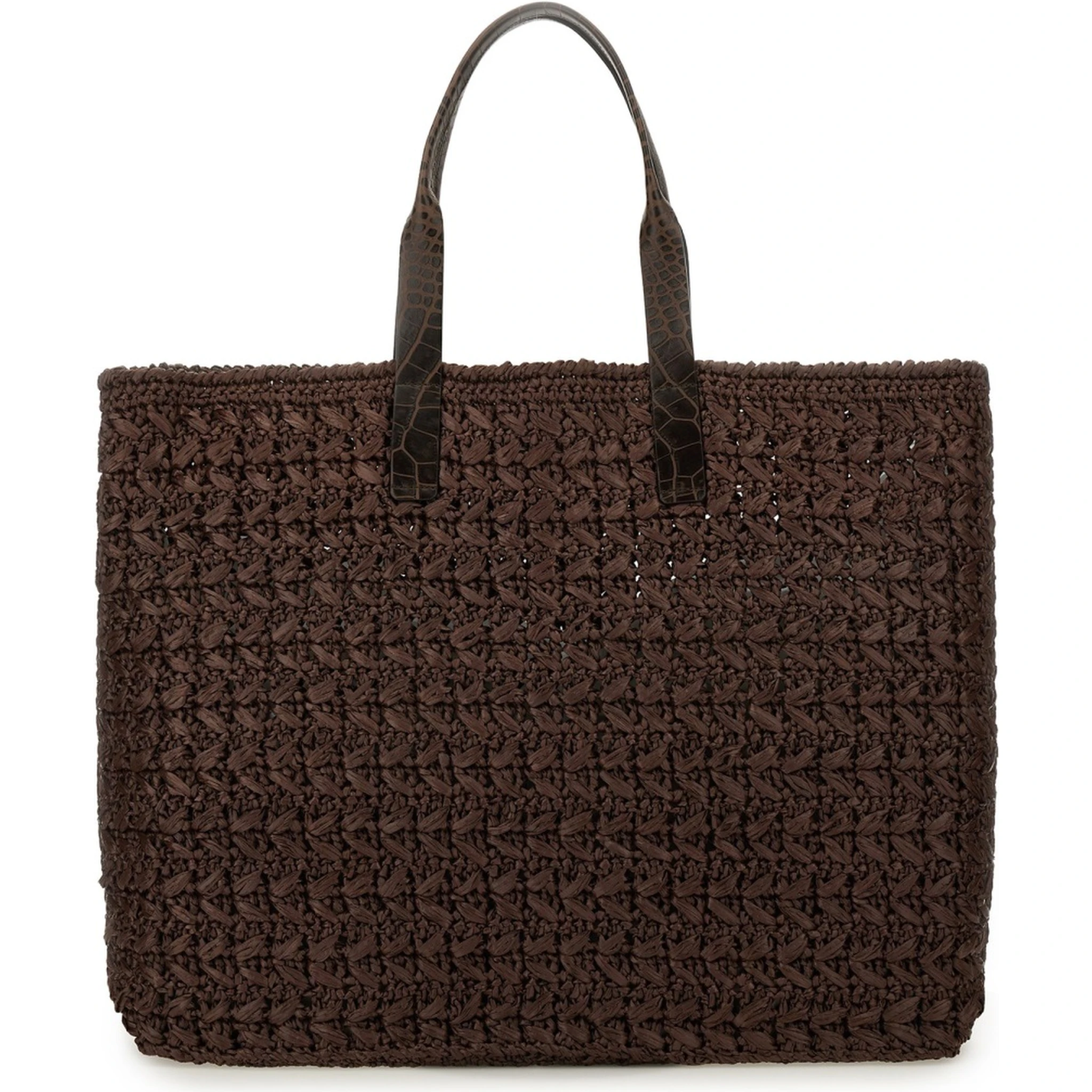 WOVEN MESH SHOPPING BAG