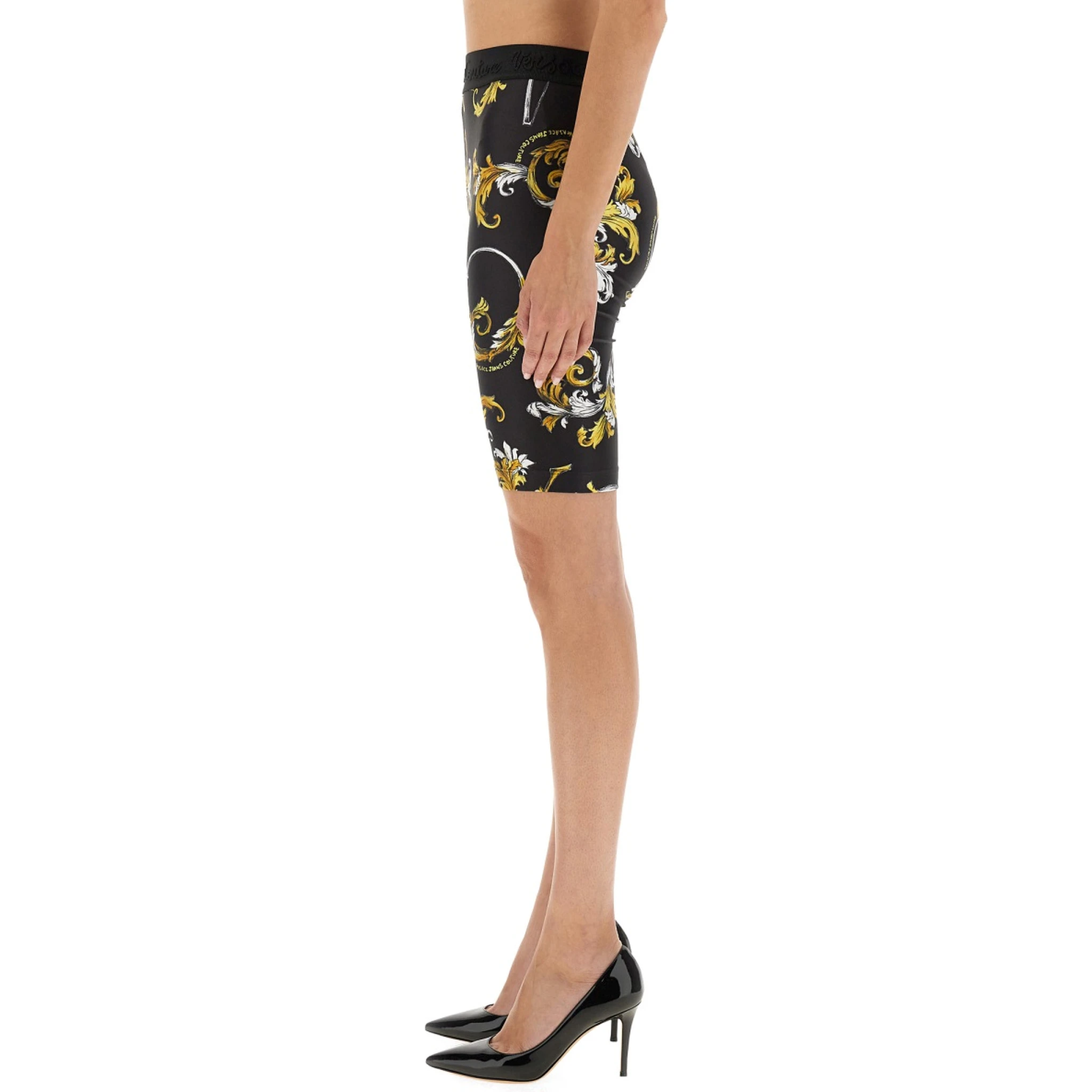 "OUTLINE BAROQUE" CYCLING SHORTS