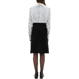 INVERTED STRIPED DRESS-SHIRT