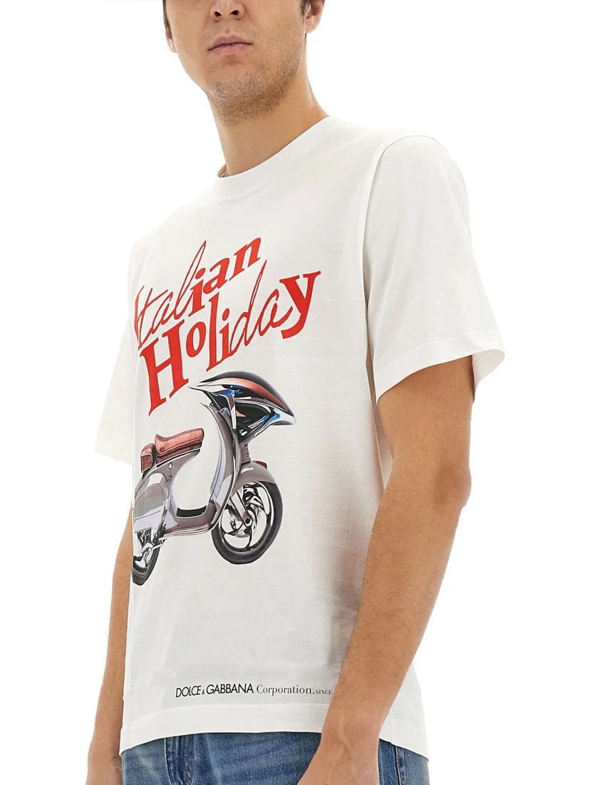 T-SHIRT WITH "WASP" PRINT