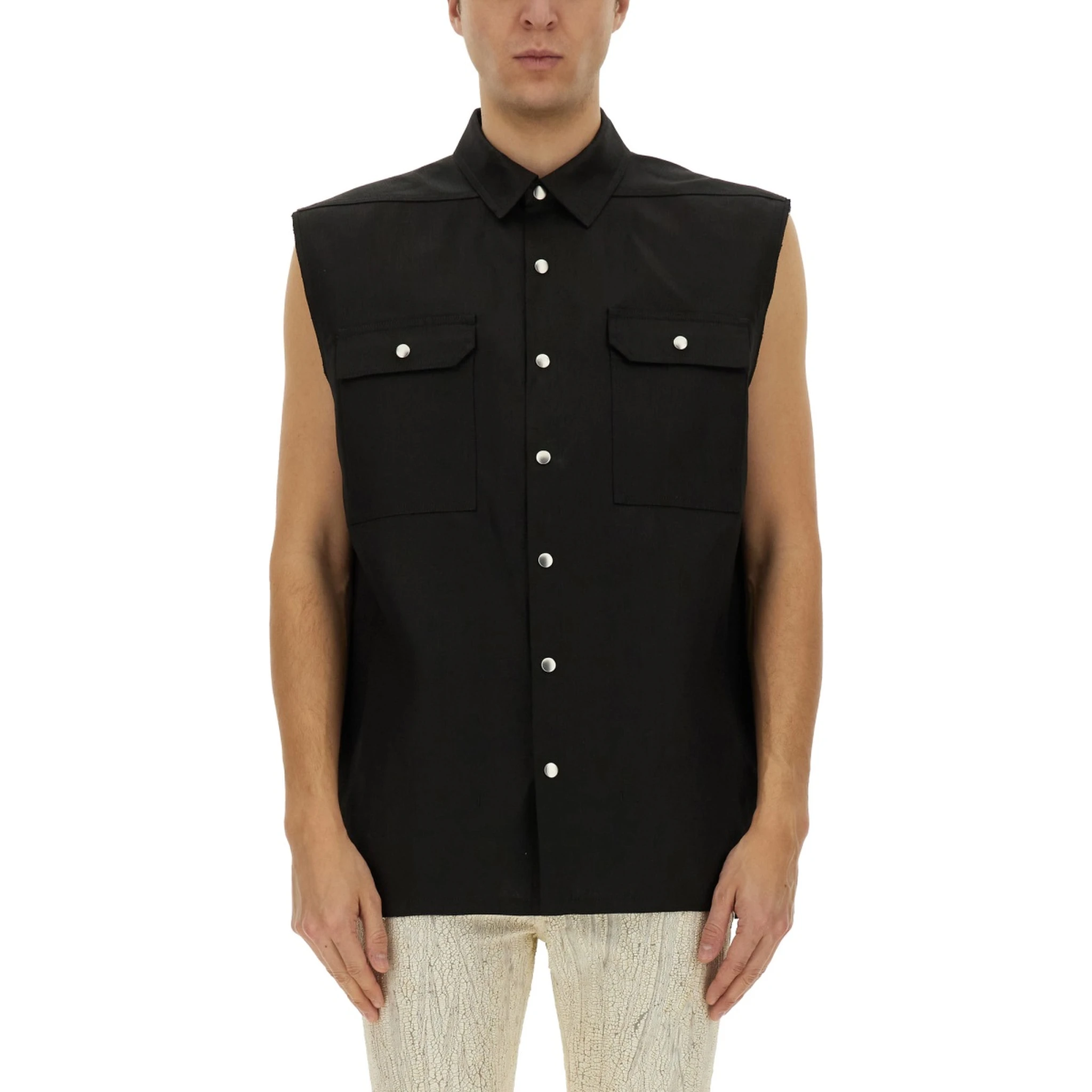 SLEEVELESS OUTERSHIRT "JUMBO"