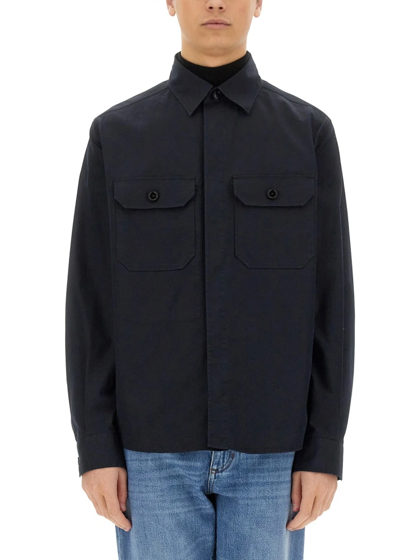 COTTON SHIRT JACKET