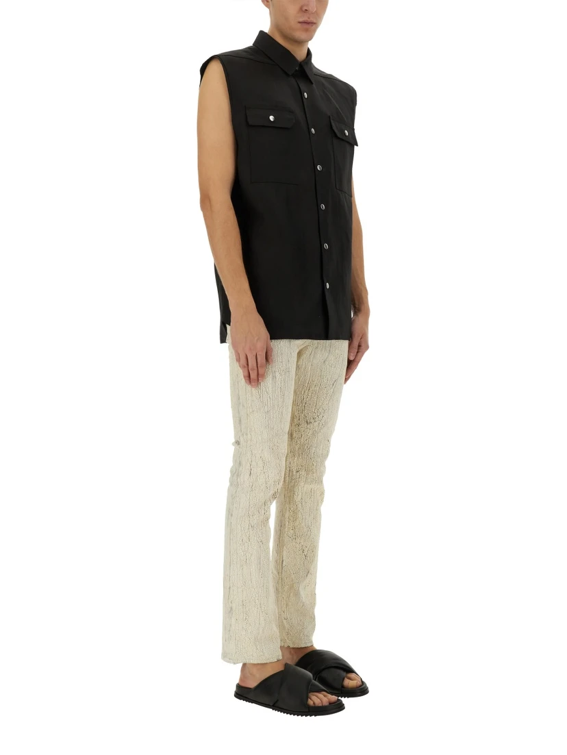 SLEEVELESS OUTERSHIRT "JUMBO"