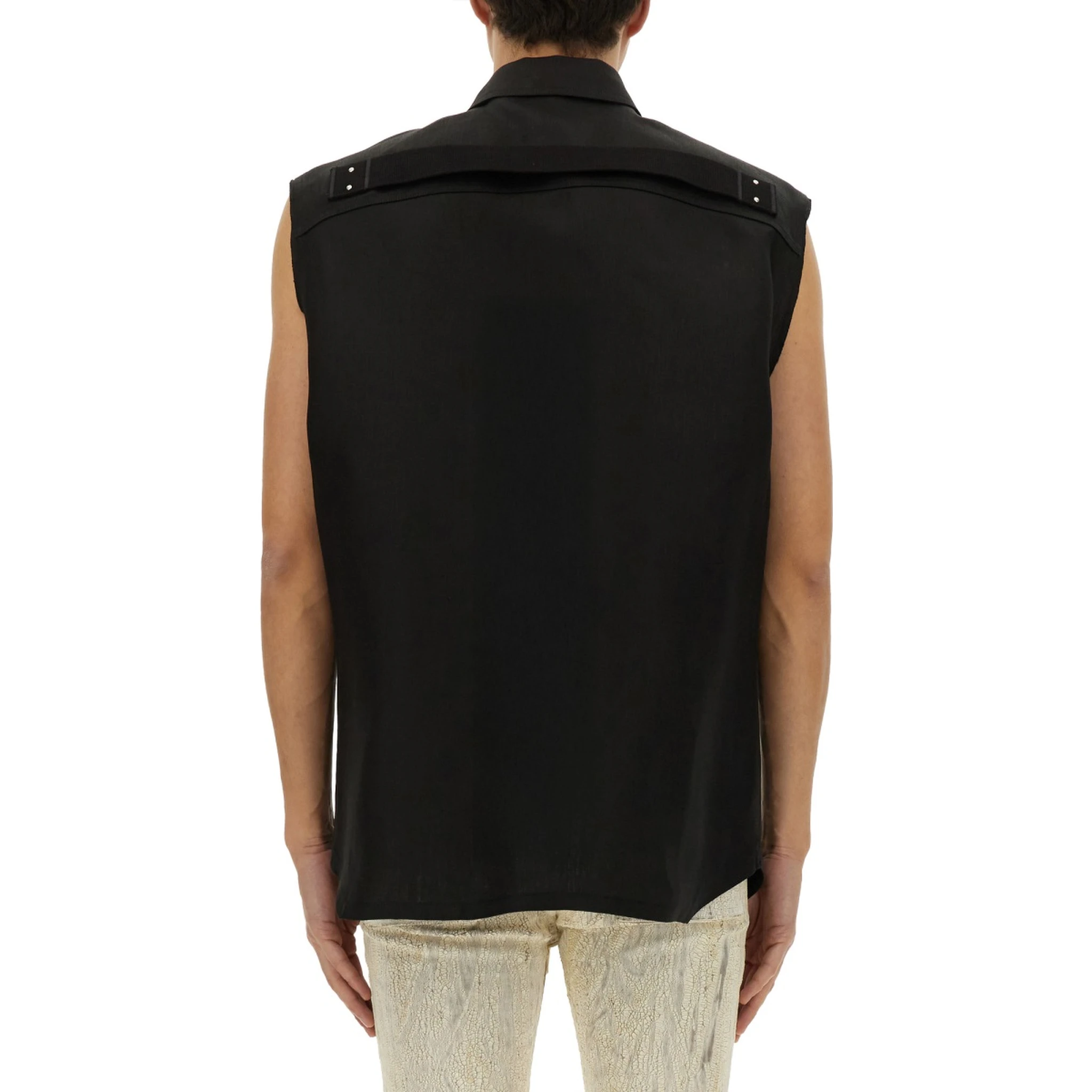 SLEEVELESS OUTERSHIRT "JUMBO"