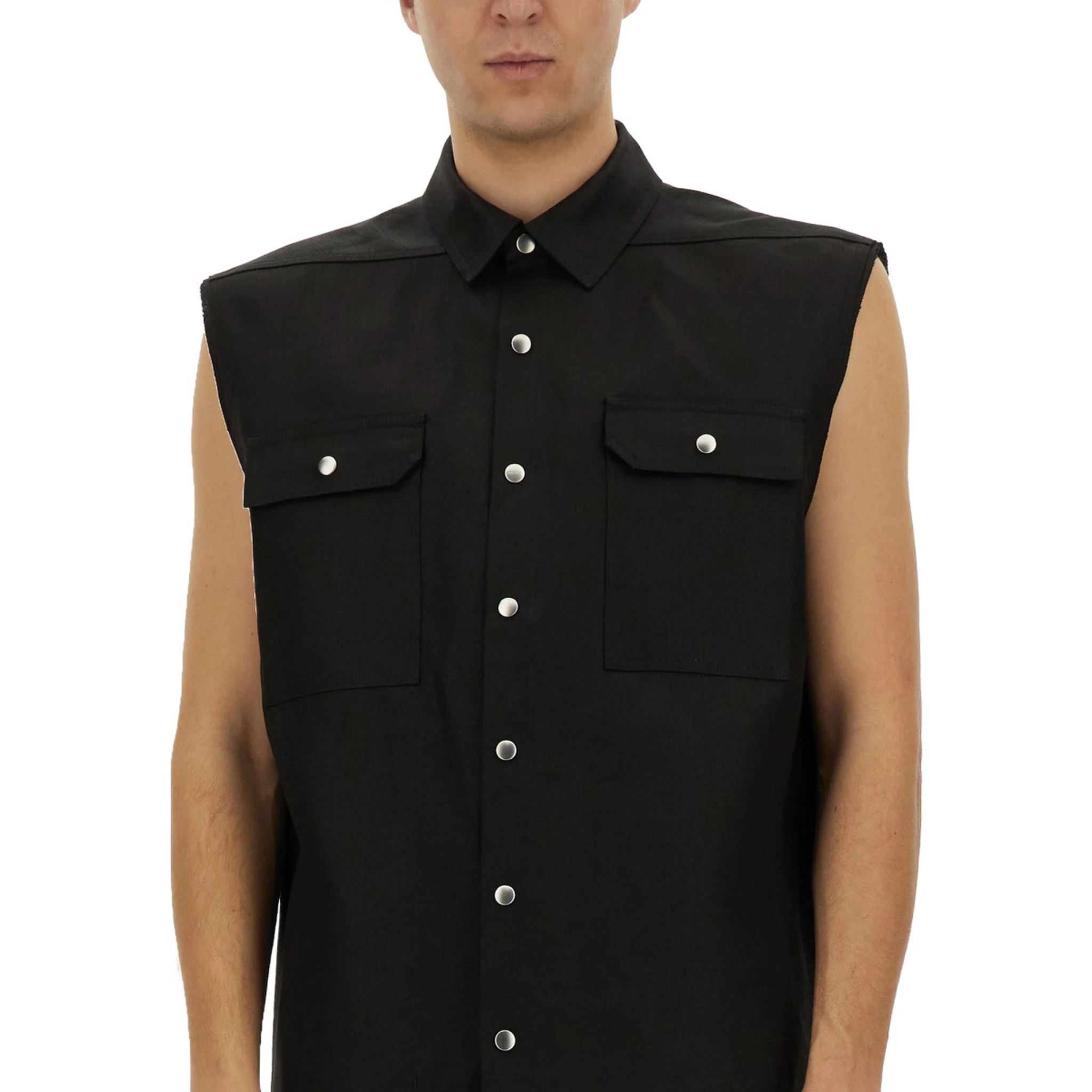 SLEEVELESS OUTERSHIRT "JUMBO"