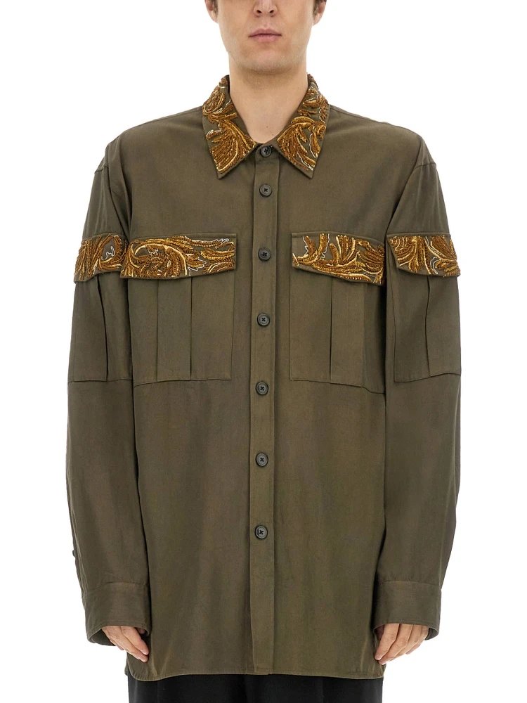 SHIRT WITH EMBROIDERY