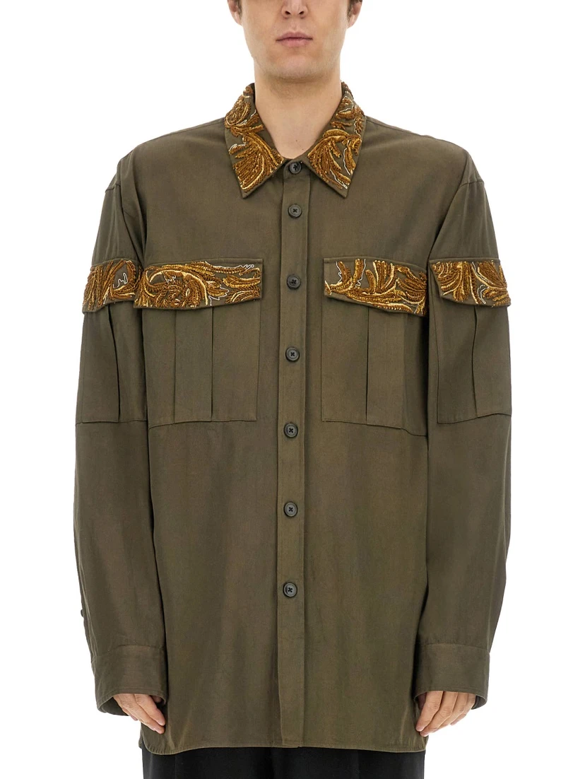 SHIRT WITH EMBROIDERY