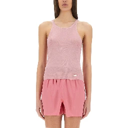 SILK KNIT TANK TOP